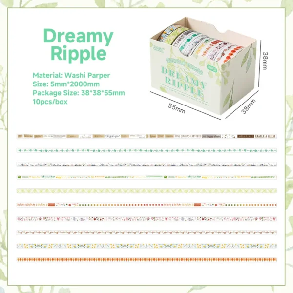 Dreamy Ripple Washi Tape