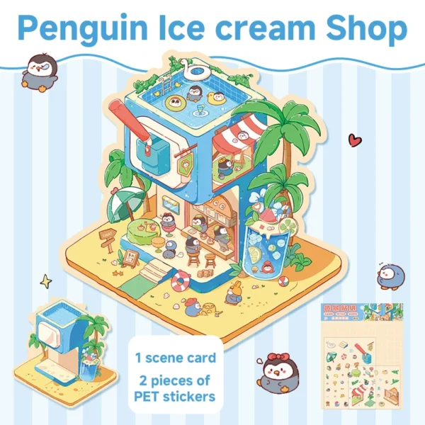 Penguin Ice cream Shop