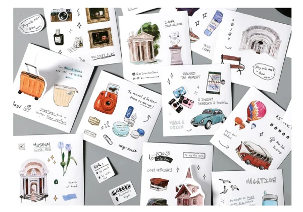 Self adhesive (sticker) paper